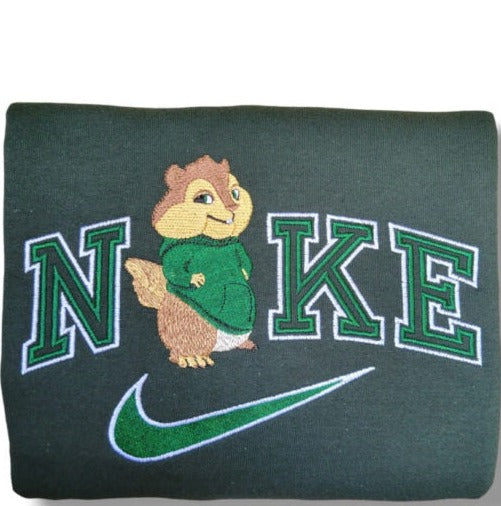 Embroidered Alvin and the chipmunks Hoodie