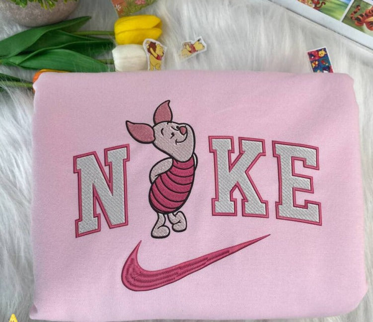 Embroidered Winnie the pooh and friends Hoodie