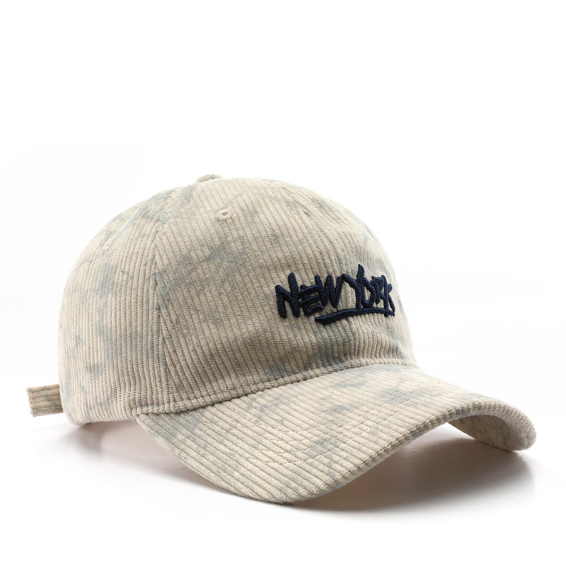 Corduroy New York Cap