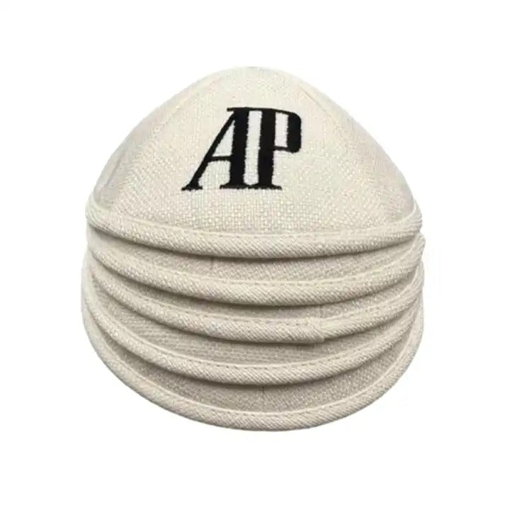 Linen Kippah Woven Texture