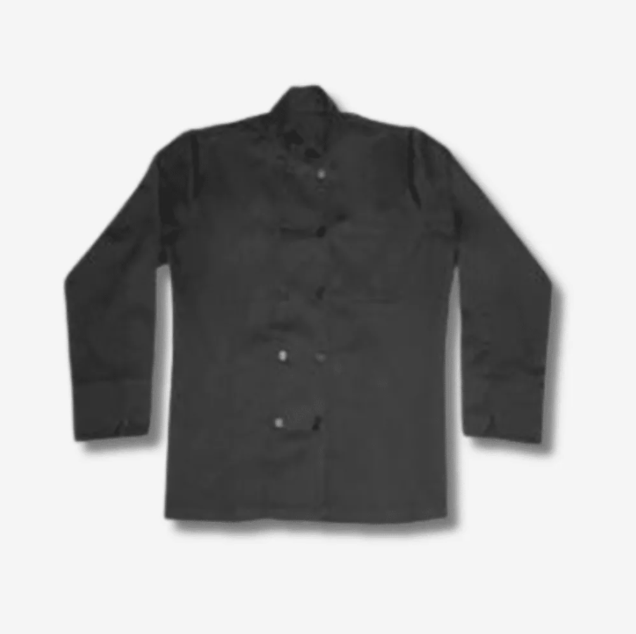 White/black chef jacket (possibility of branding)