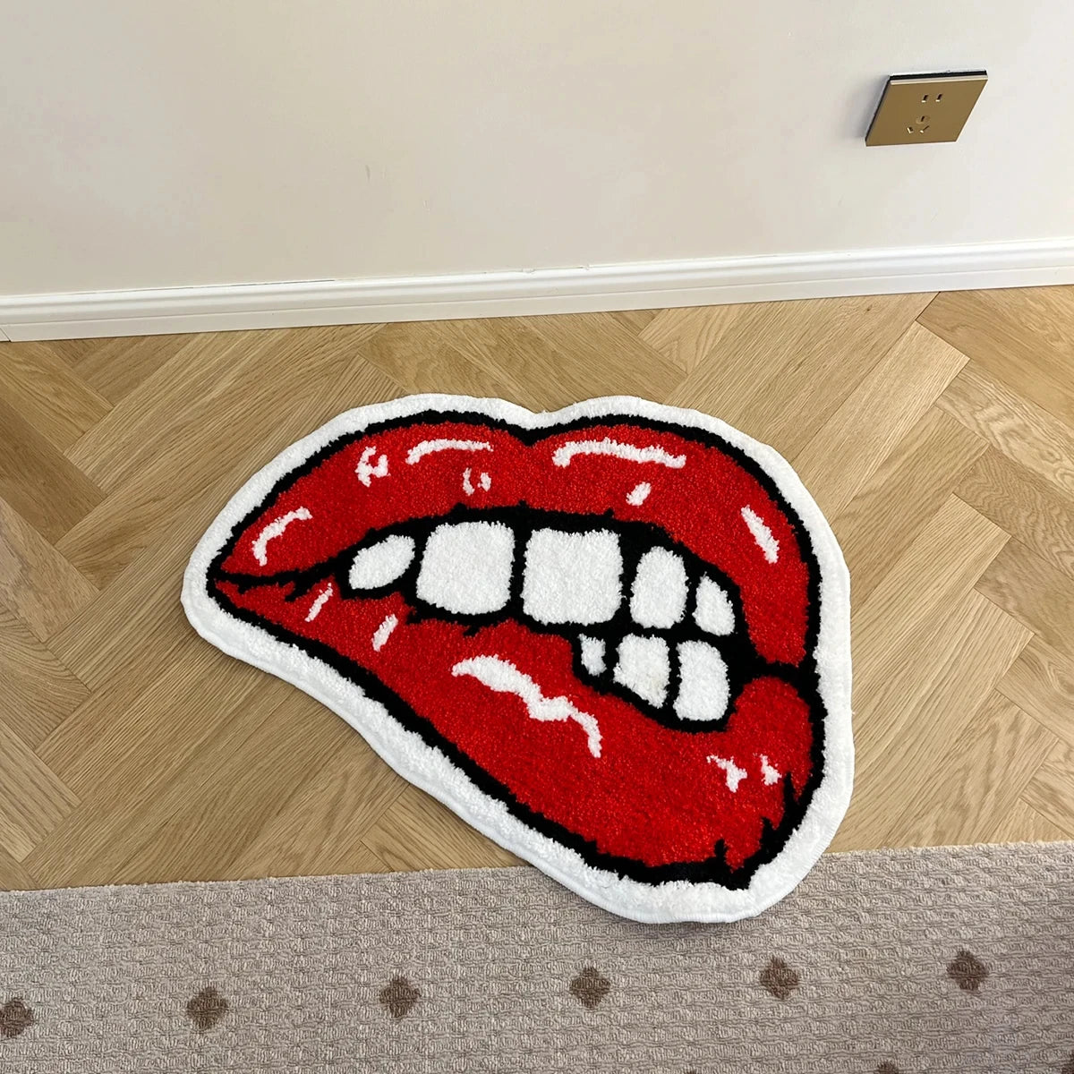 Lip Bite Rug