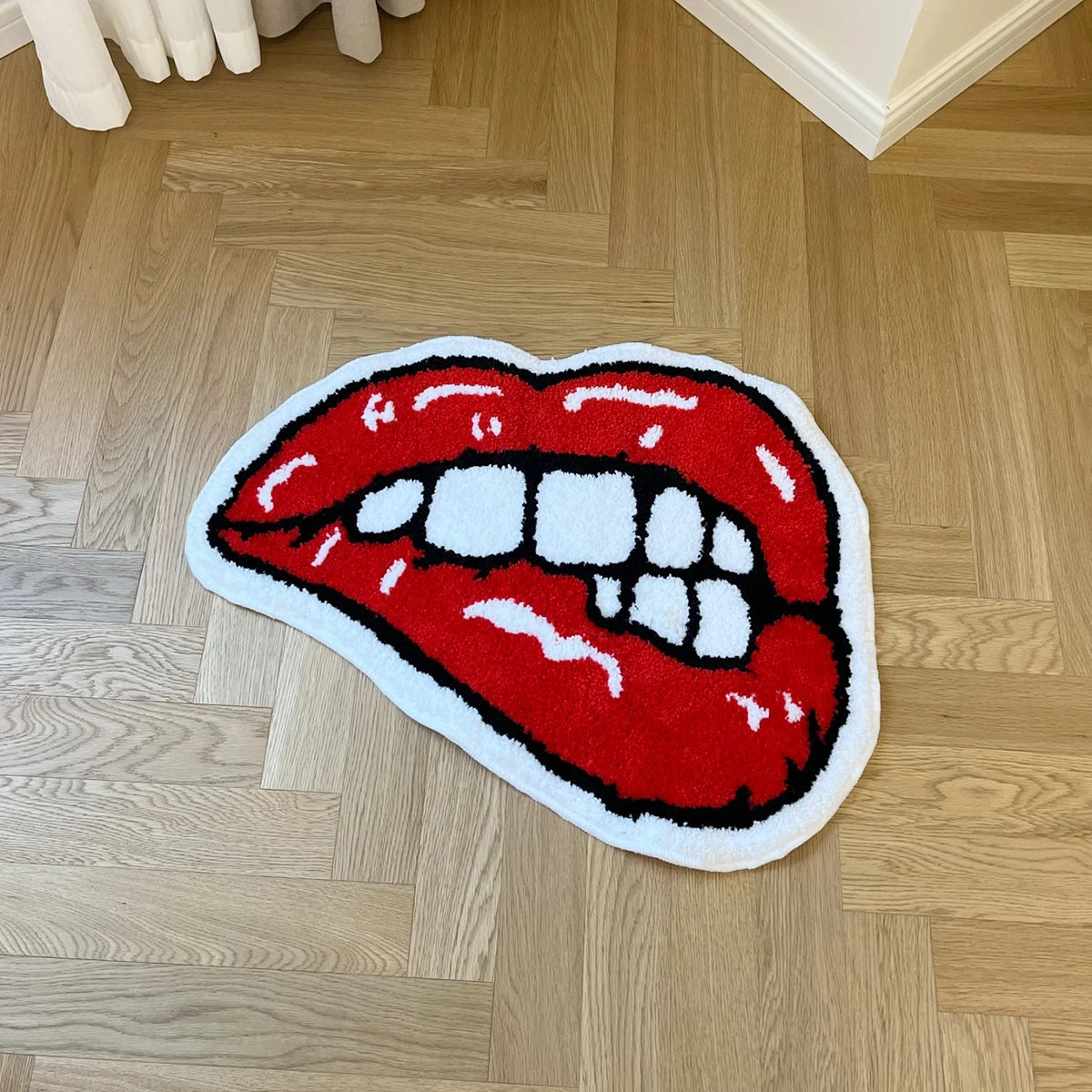 Lip Bite Rug