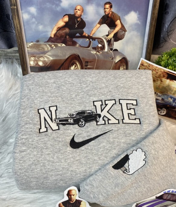 Embroidered Fast and Furious Hoodie