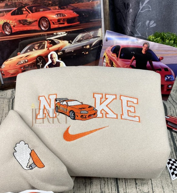 Embroidered Fast and Furious Hoodie