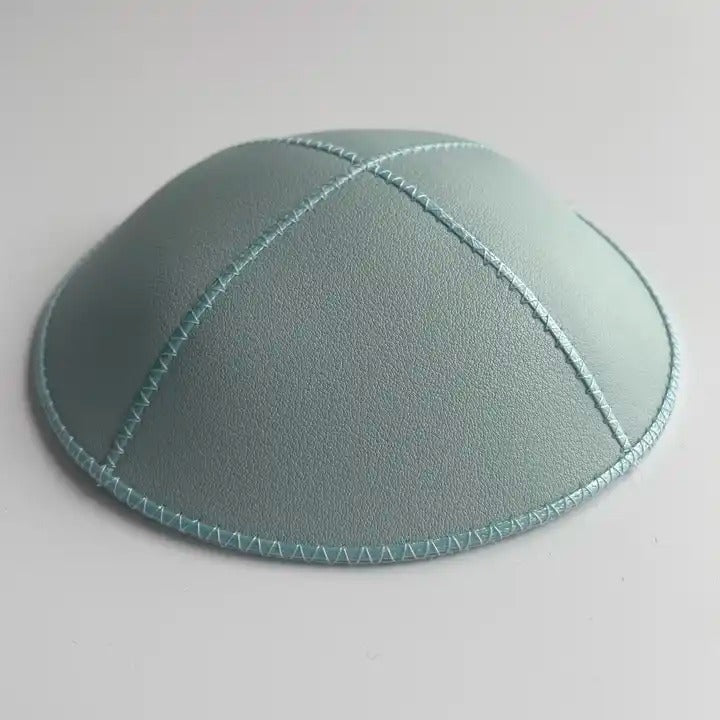 Leather Kippah Light Colors