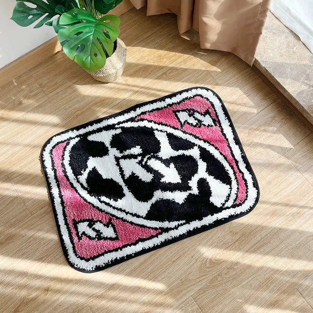 Uno Reverse Card Rug