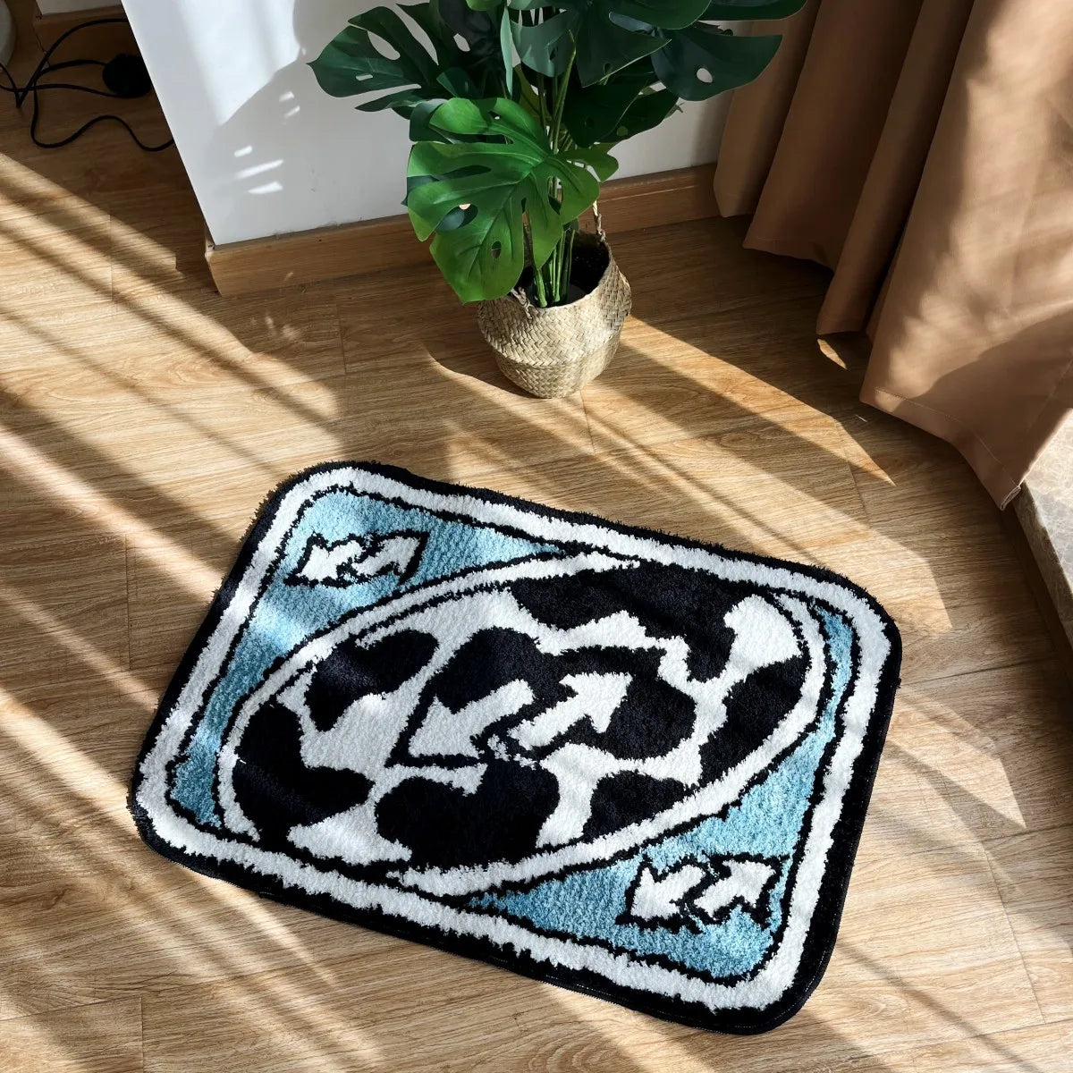 Uno Reverse Card Rug