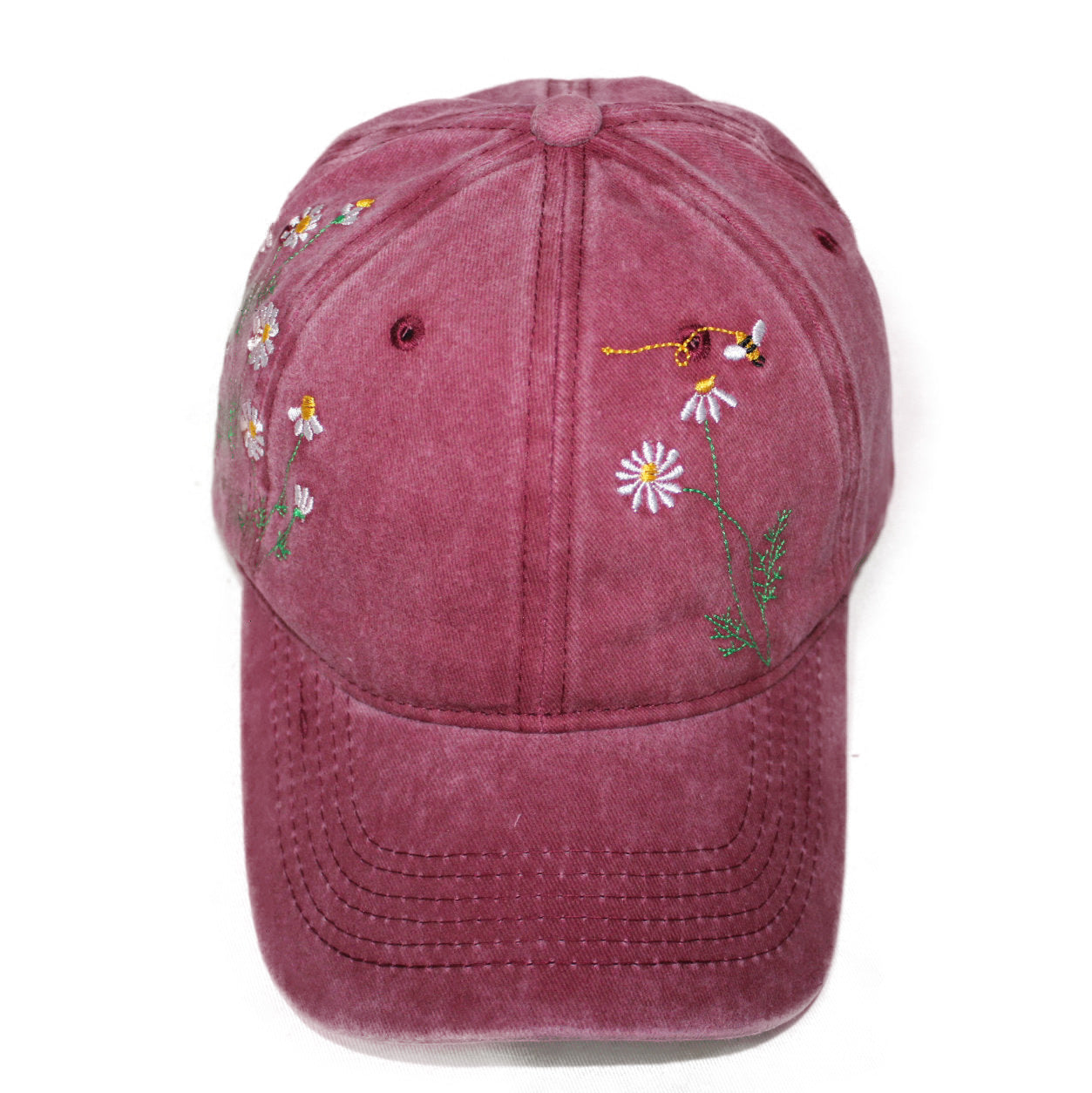 Flowers & Bee Cap