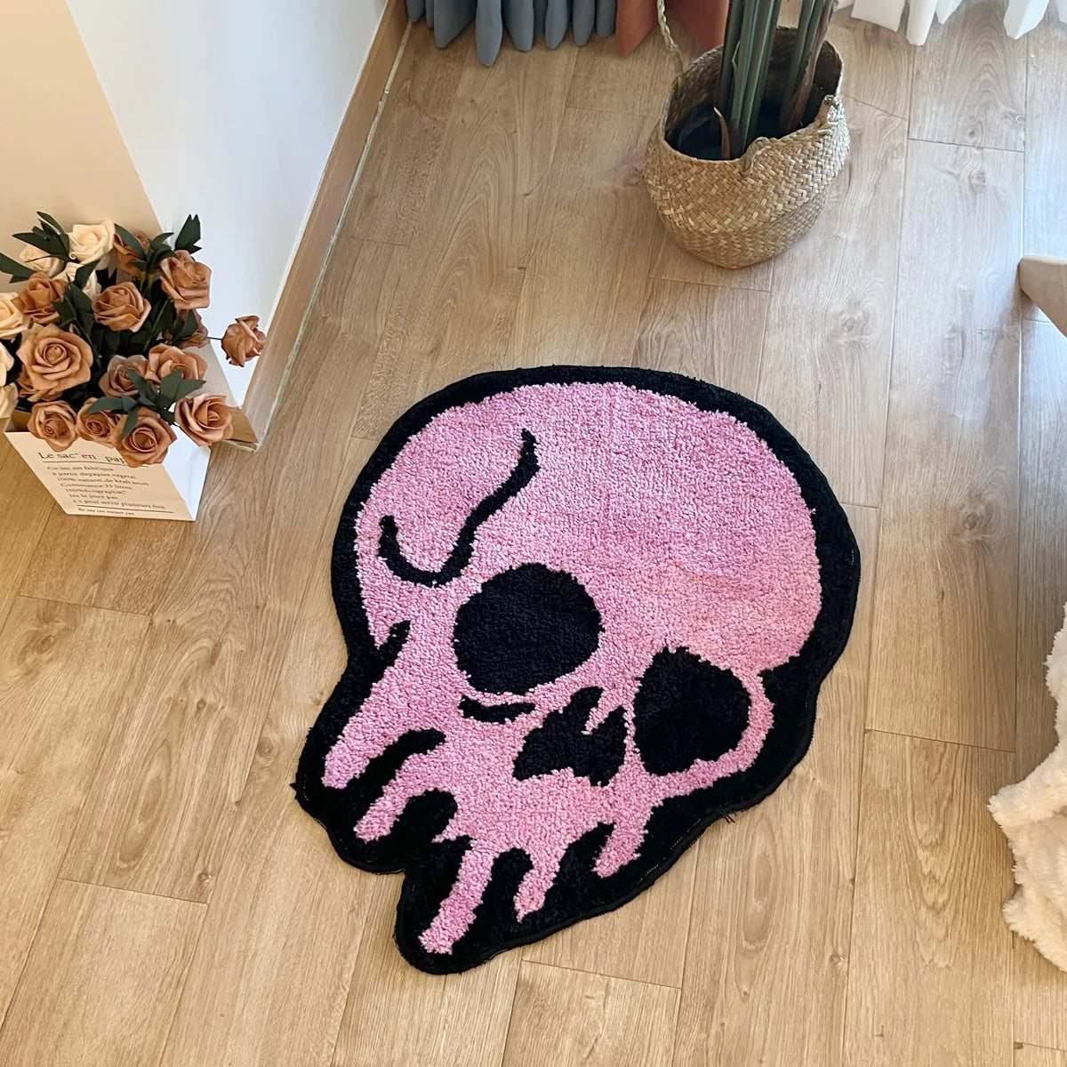 Melting Pink Skull