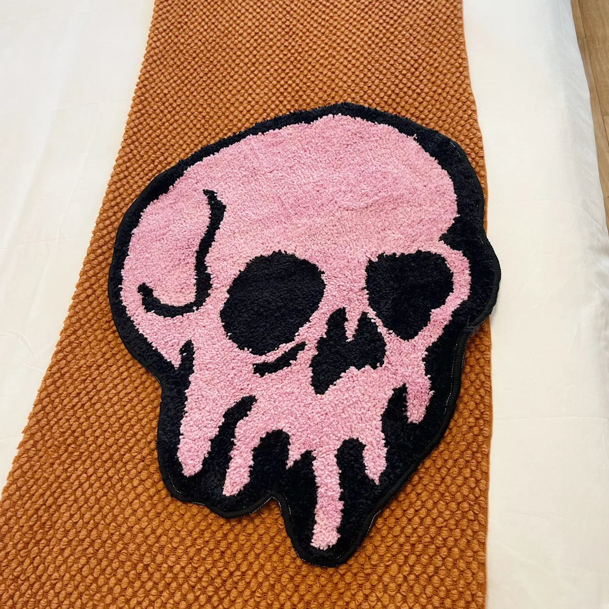 Melting Pink Skull