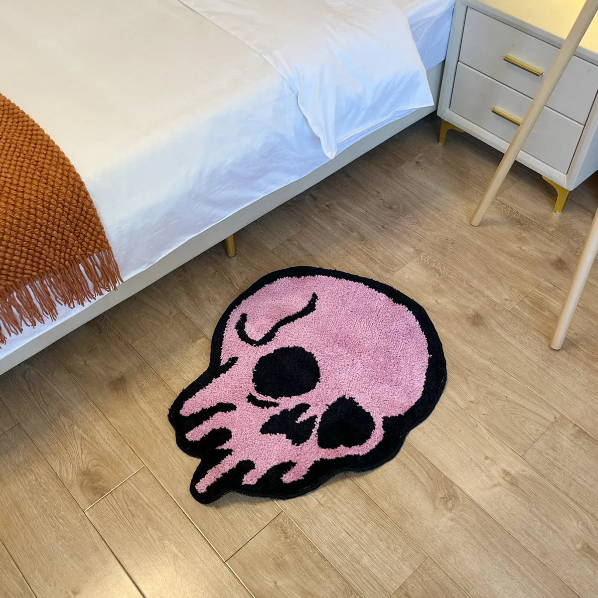 Melting Pink Skull